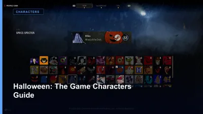 Halloween: The Game Characters Guide