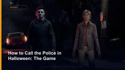 How to Call the Police in Halloween: The Game